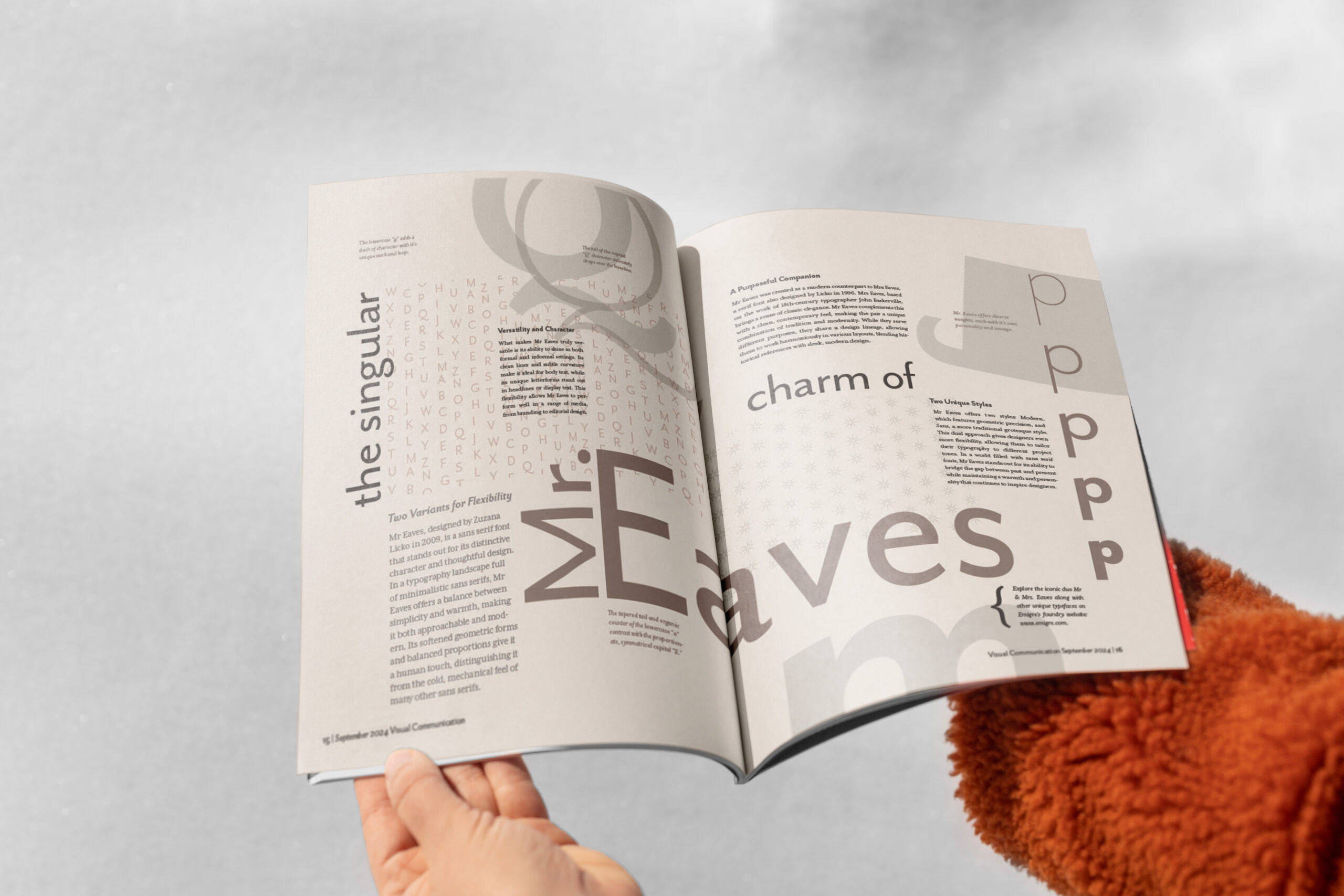 Elika Weaver Design 201 Magazine Project Mockup Elika Weaver Design 201 Magazine Project Mockup
